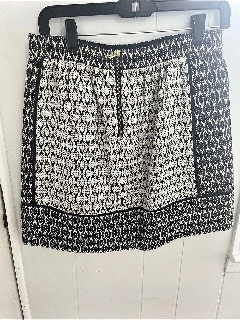 J.Crew Women's Geometric Mini Skirt Size 2 Like New